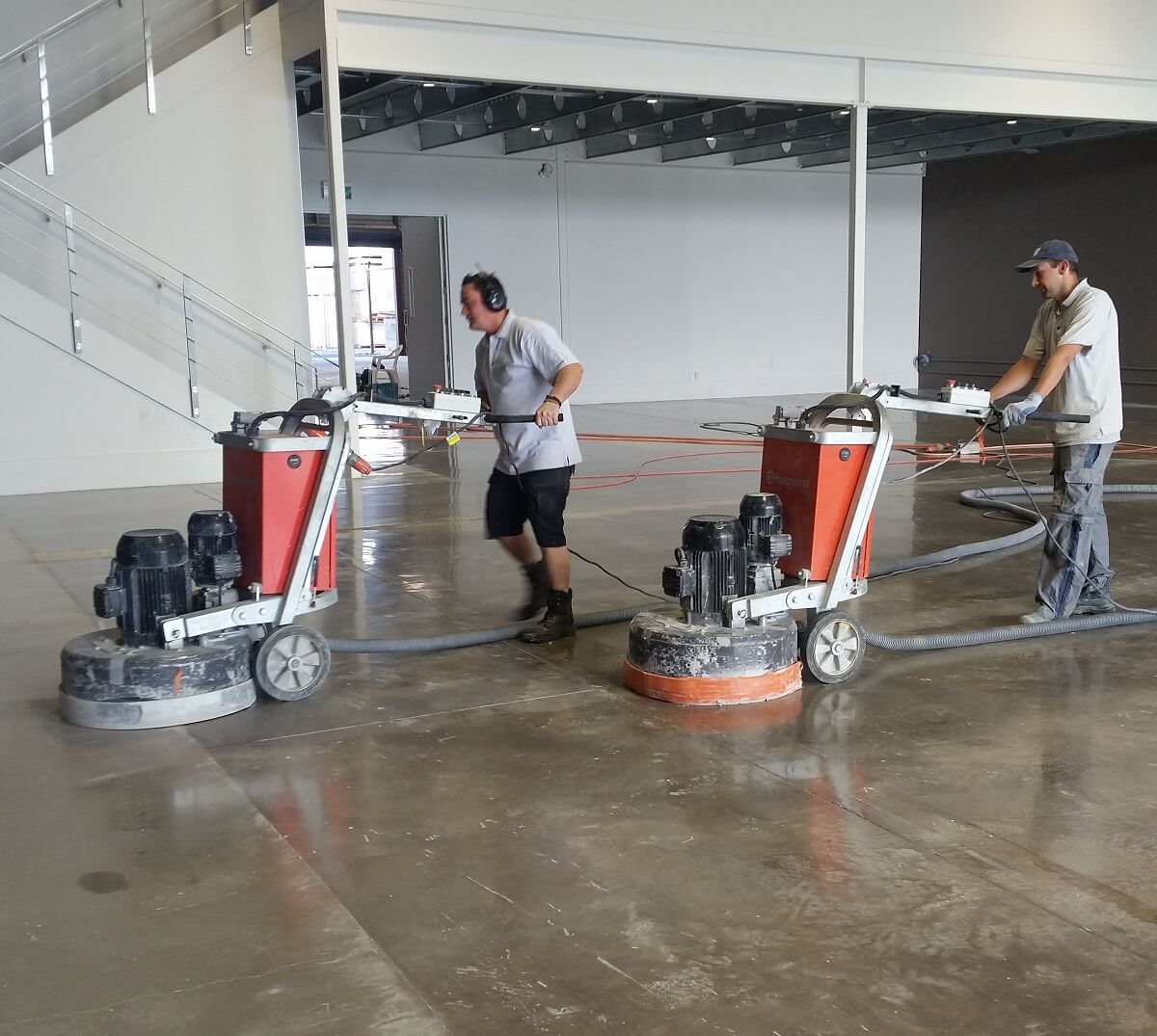 Concrete grinding 2 Concrete Grind & Polish Ltd