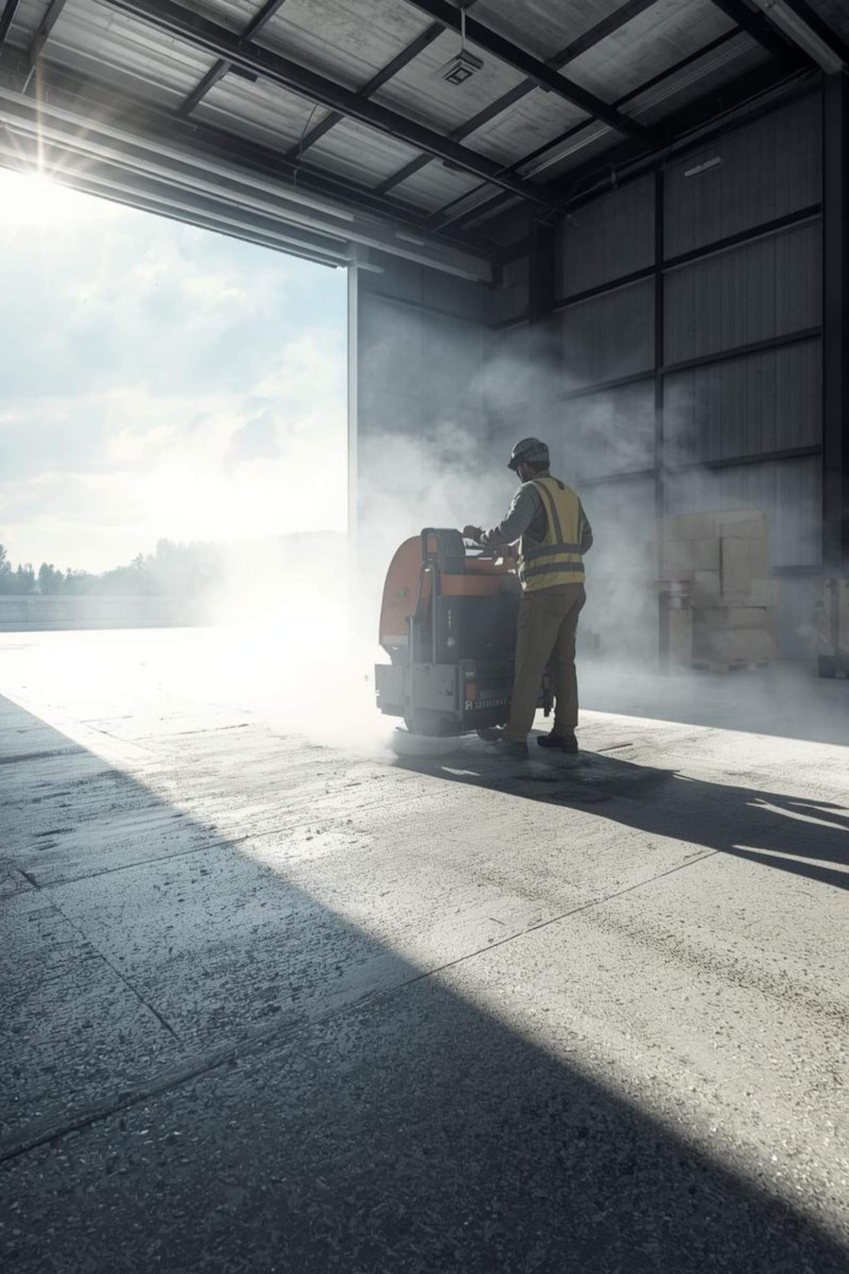 Outdoor Concrete Polishing